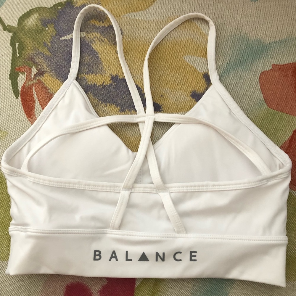 White BA bra